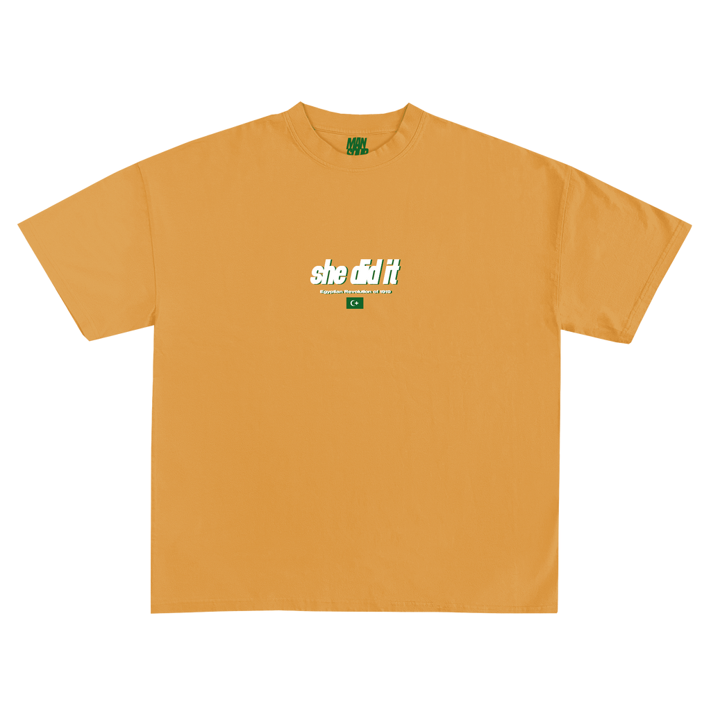 She Did It I tee shirt, view 2
